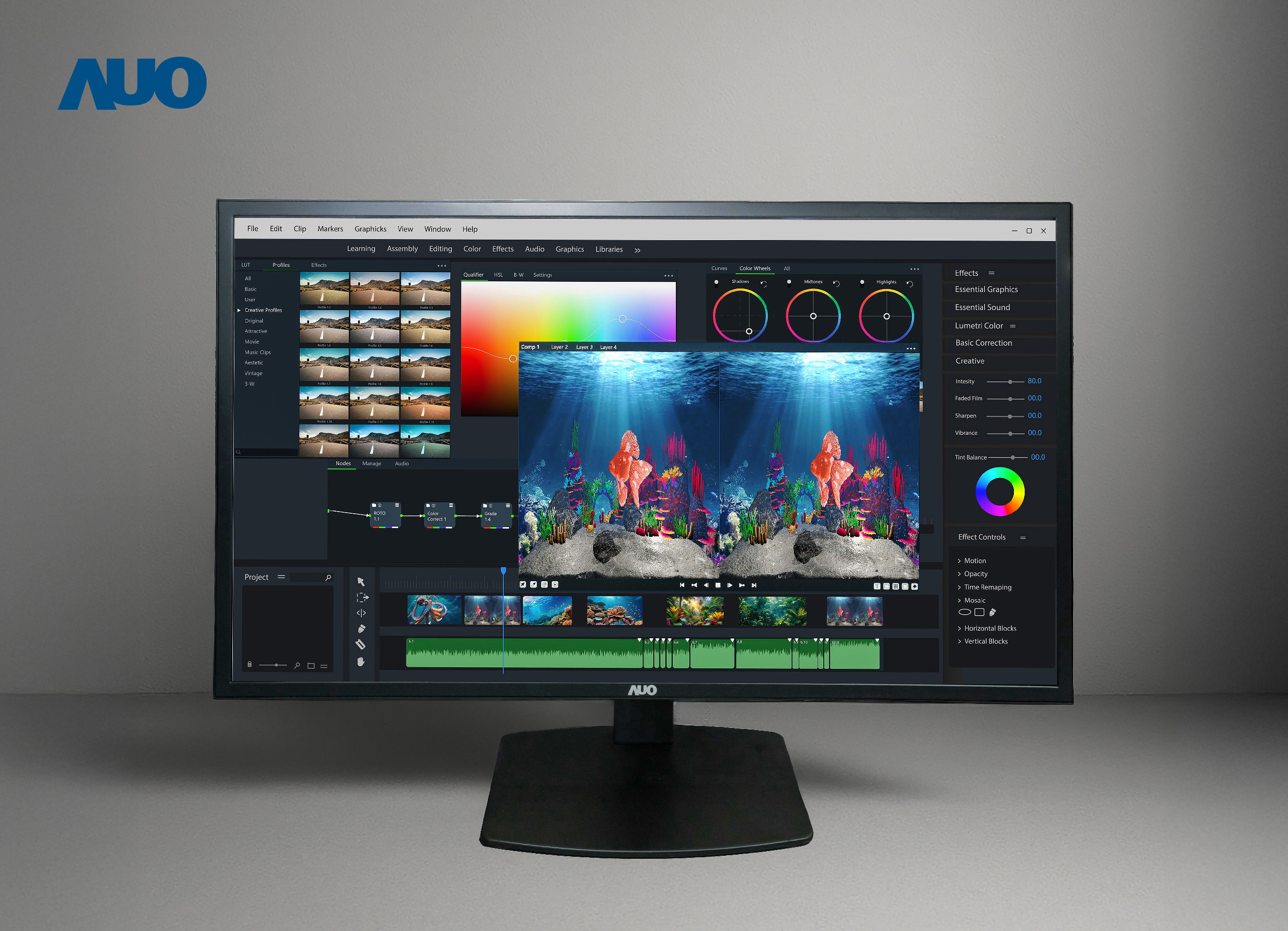 大发平台开发32吋2D/3D专业桌上型显示器，拥有8K4K超高分辨率，并以低串扰算法优化3D显示效果，搭载自动眼球追踪功能，能实时调整3D图像，进行实时2D与3D无缝共存窗口，提供图像设计工作者突破二维接口的崭新工作氛围与效率